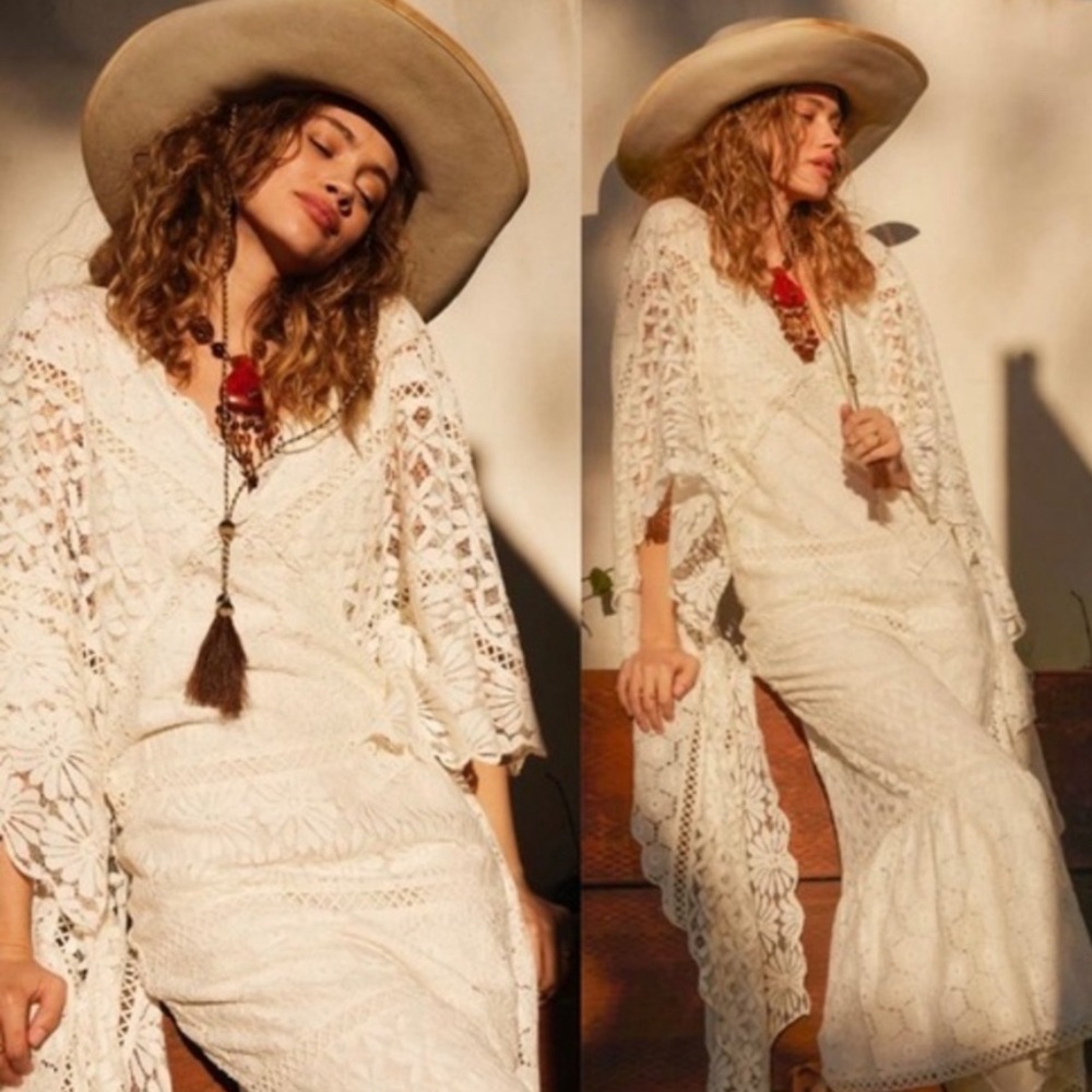 Jen’s Pirate Booty Swan Song Crochet Dress